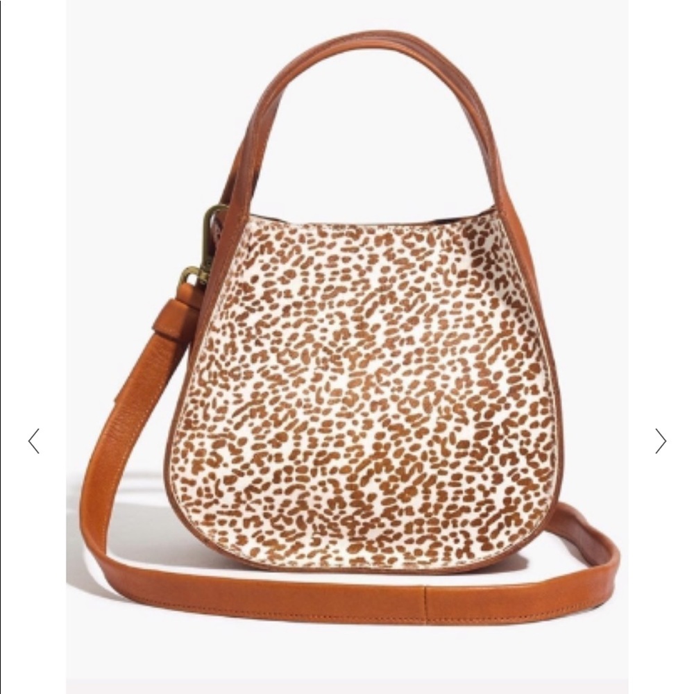 Madewell Sydney Crossbody Bag in Spotted Calf Hair